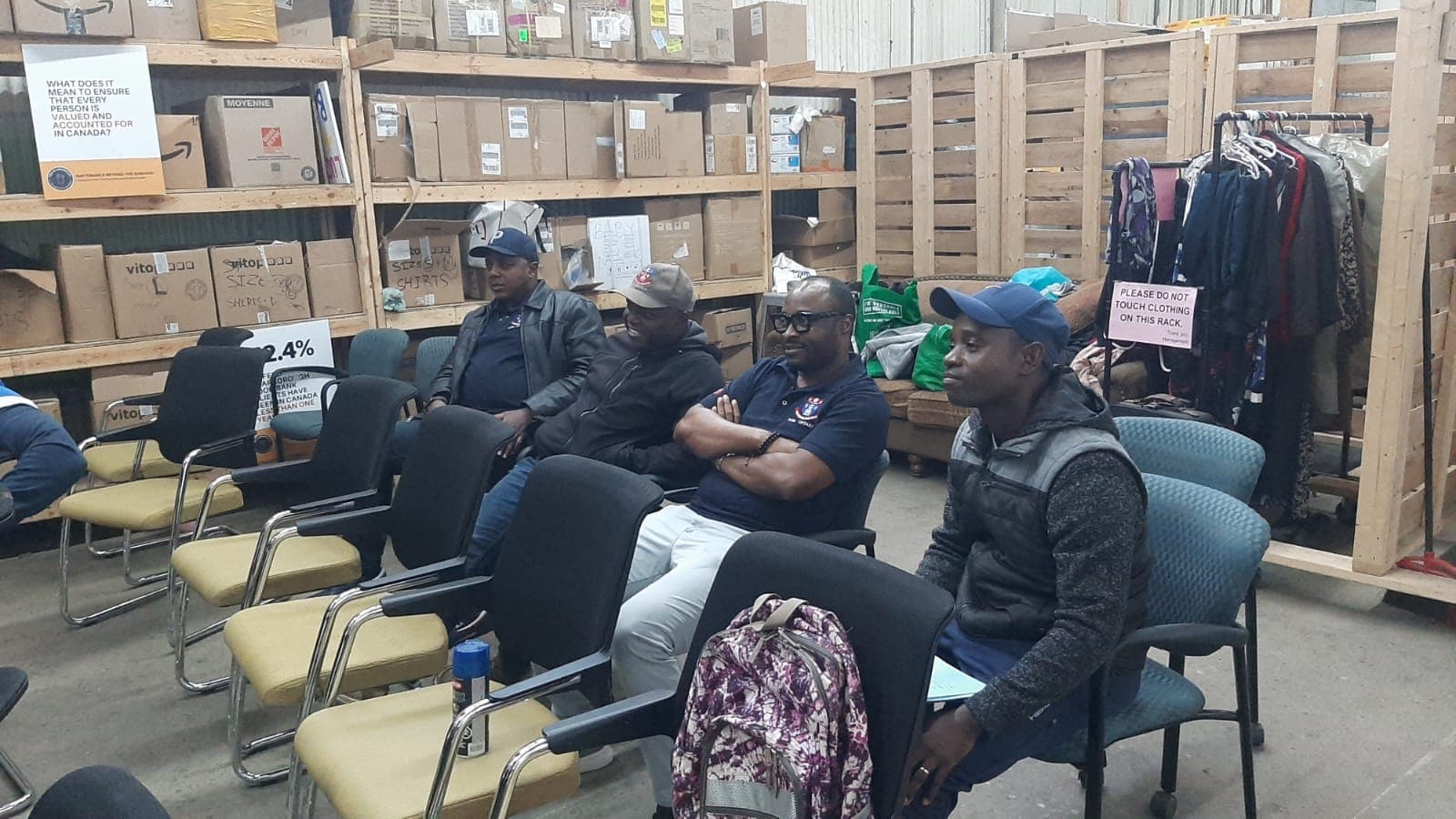 SOBA Ontario members volunteering at Feed Scarborough