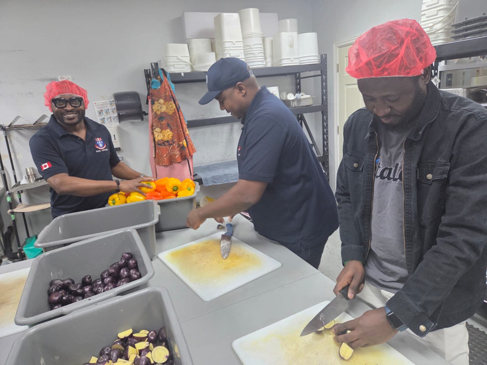 SOBA Ontario members serving at Feed Scarborough
